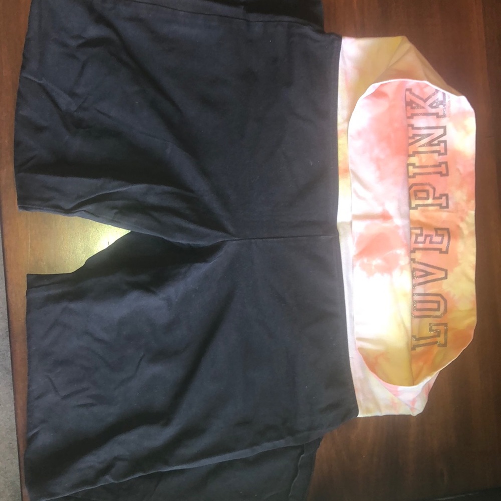 VS pink Crop leggings